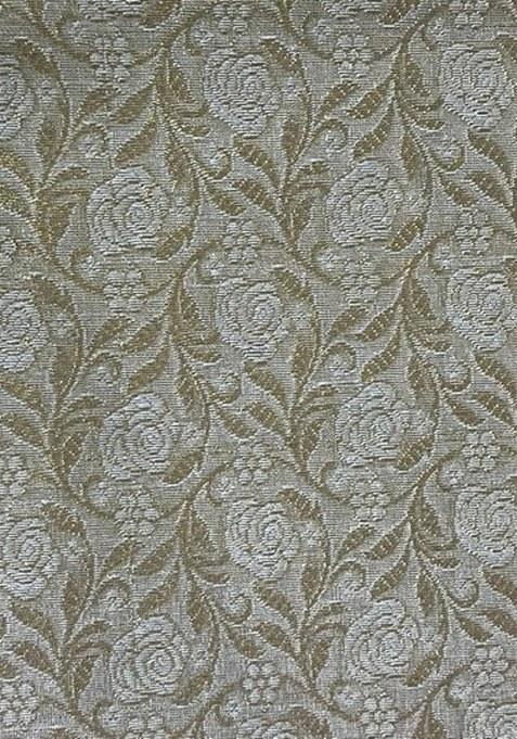 Girls Beige Brocade Dress