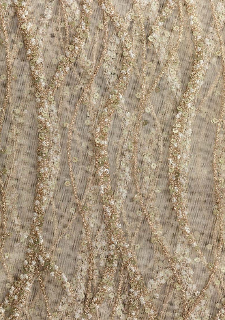 Wine Sequin Embellished Net Lehenga Set For Girls - Indya