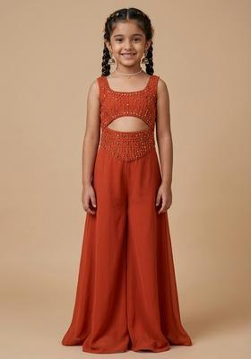 Girls Rust Handwork Goergette Fusion Set