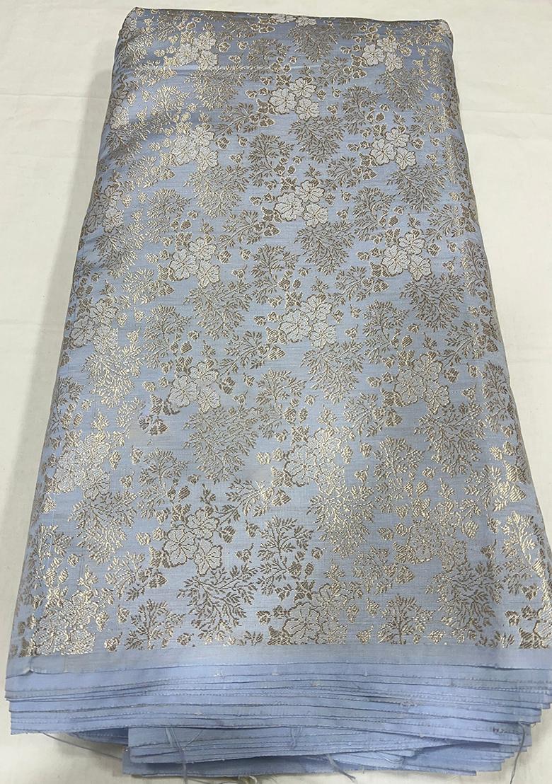 Grey Brocade Dress