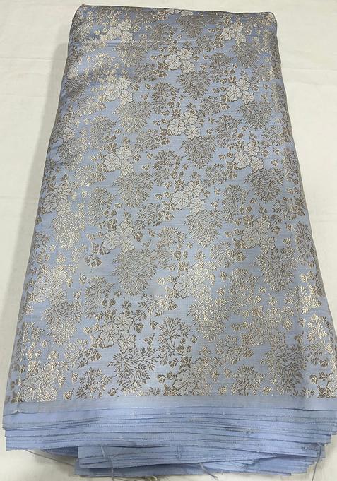 Grey Brocade Dress