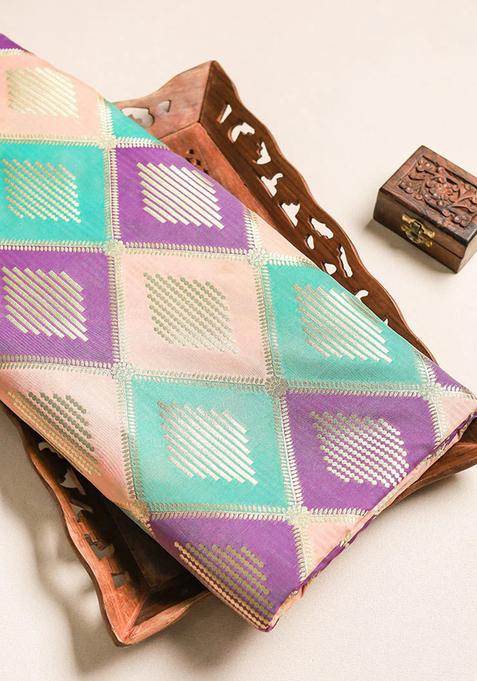 Multicolor Brocade Dress