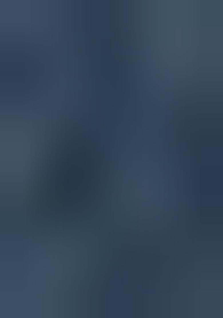 Blue Patchwork Denim Dress