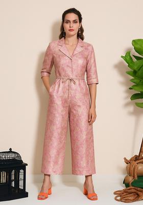 Multicolor Jacquard  Jumpsuit