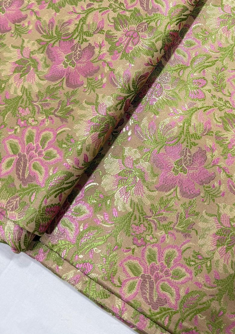 Multicolor Brocade Jumpsuit