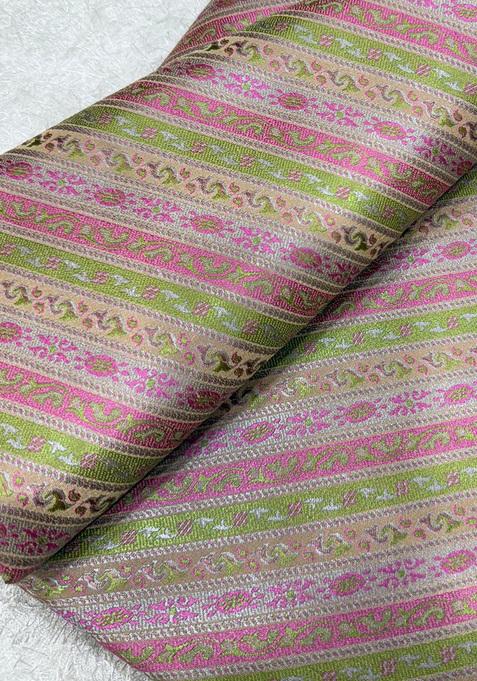 Multicolor Brocade Dress