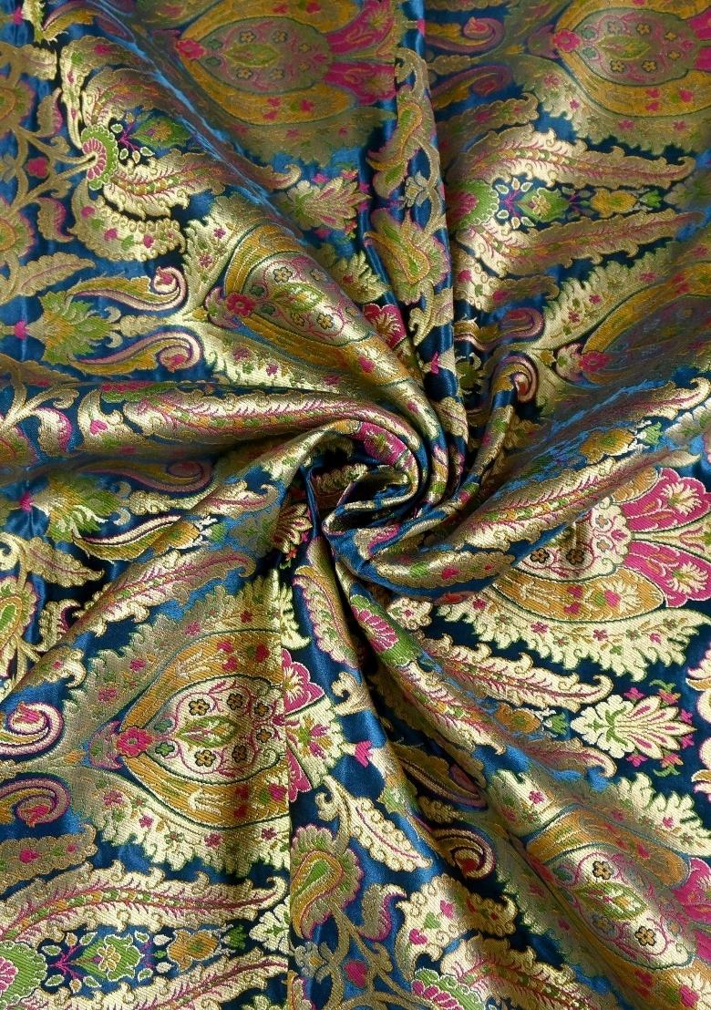 Multicolor Brocade Dress