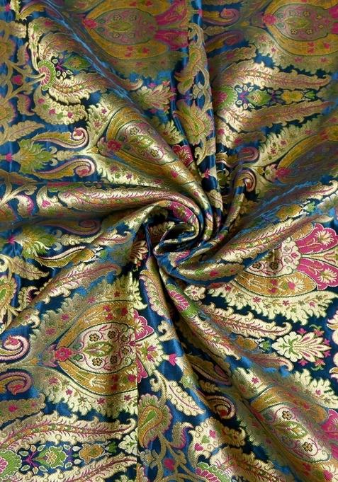 Multicolor Brocade Dress