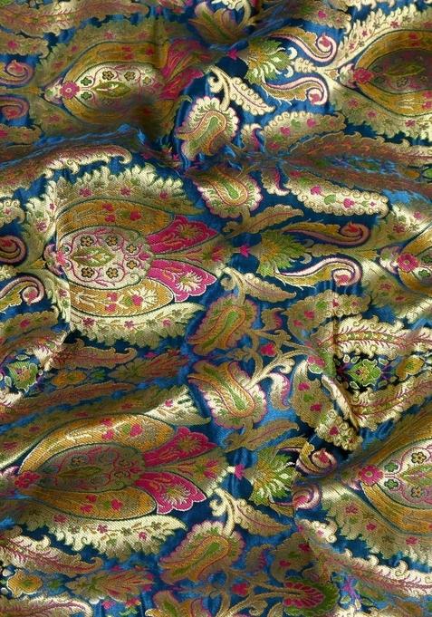 Multicolor Brocade Dress