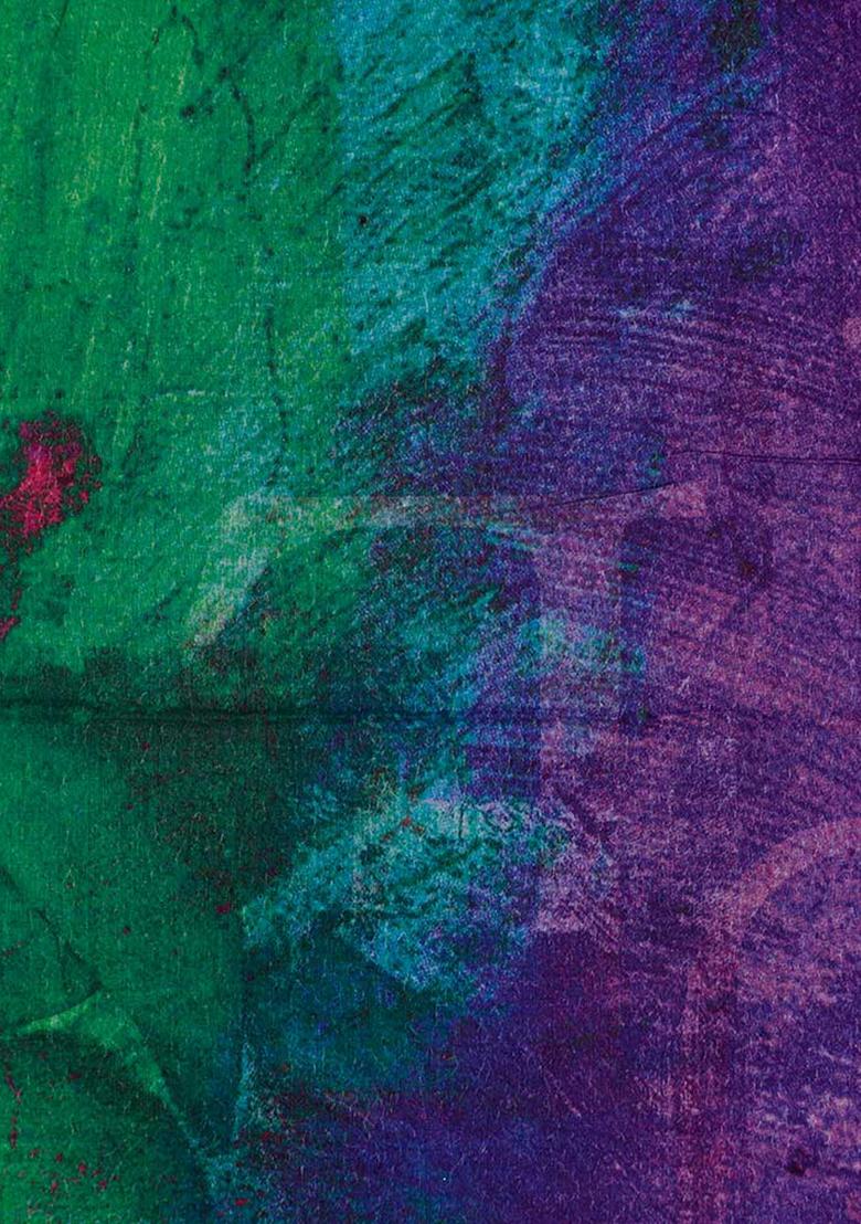 Multicolor Color Abstract Printed Dress