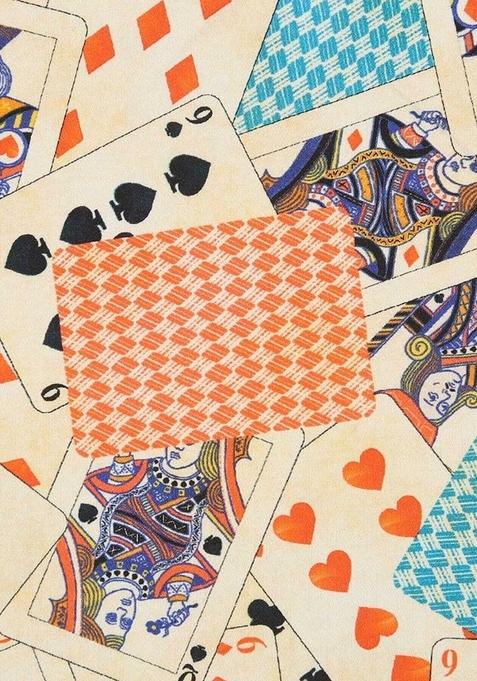 Multi Color Abstract Print Cotton Dress