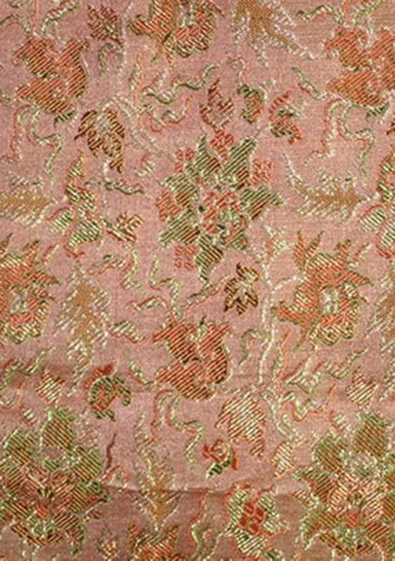 Multicolor Brocade Dress - Indya