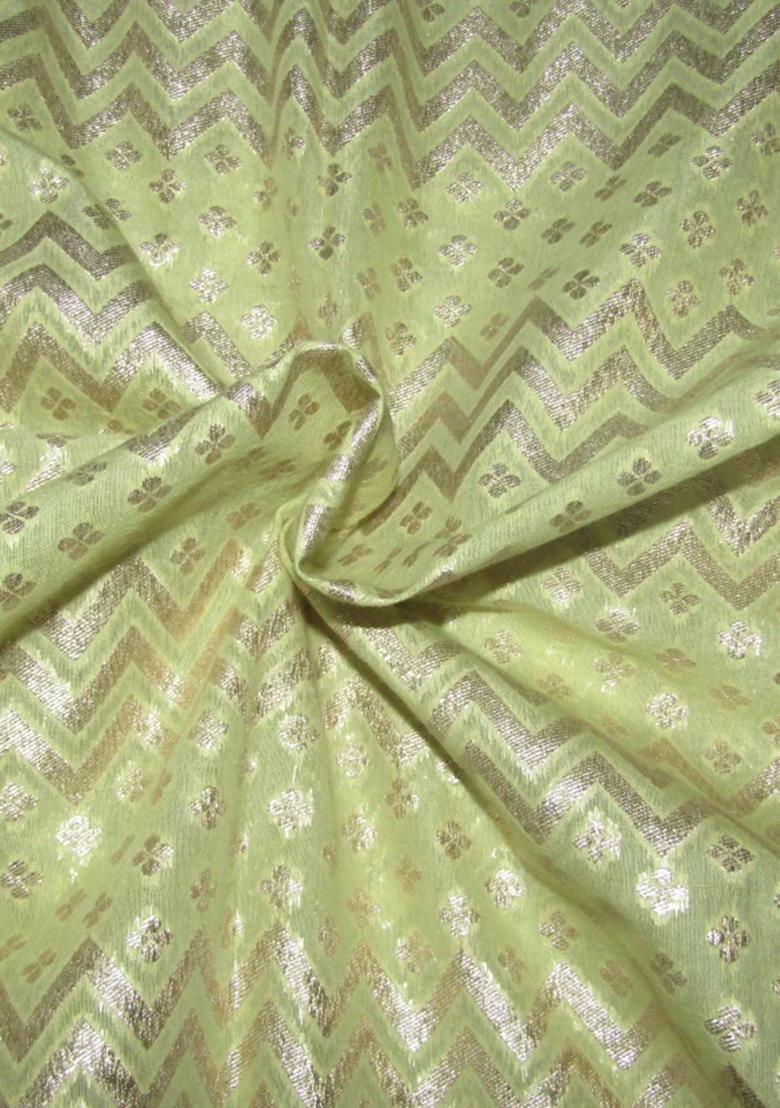 Mint Green Brocade Dress