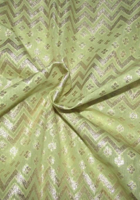 Mint Green Brocade Dress