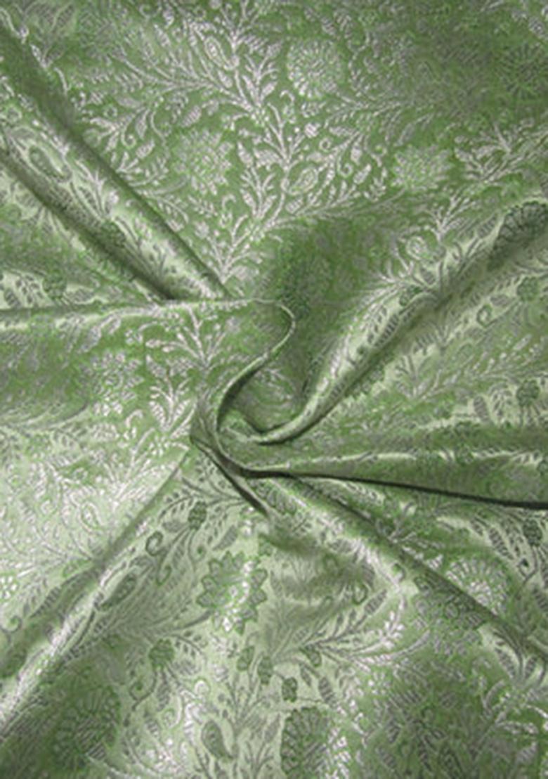 Mint Green Brocade Dress