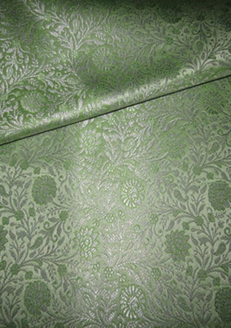 Mint Green Brocade Dress