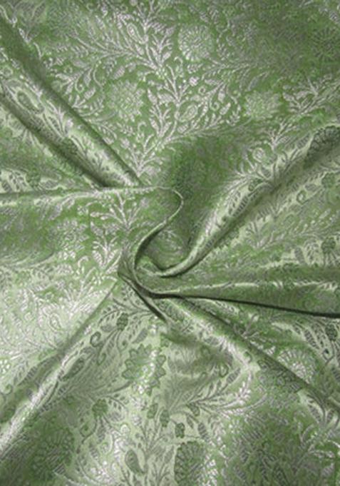 Mint Green Brocade Dress