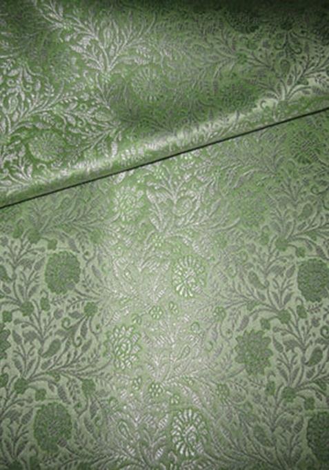 Mint Green Brocade Dress