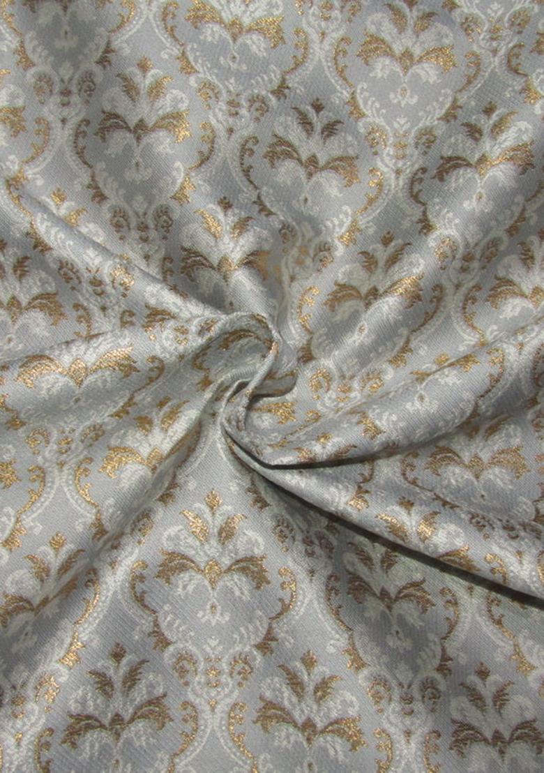 Light Blue Brocade Dress