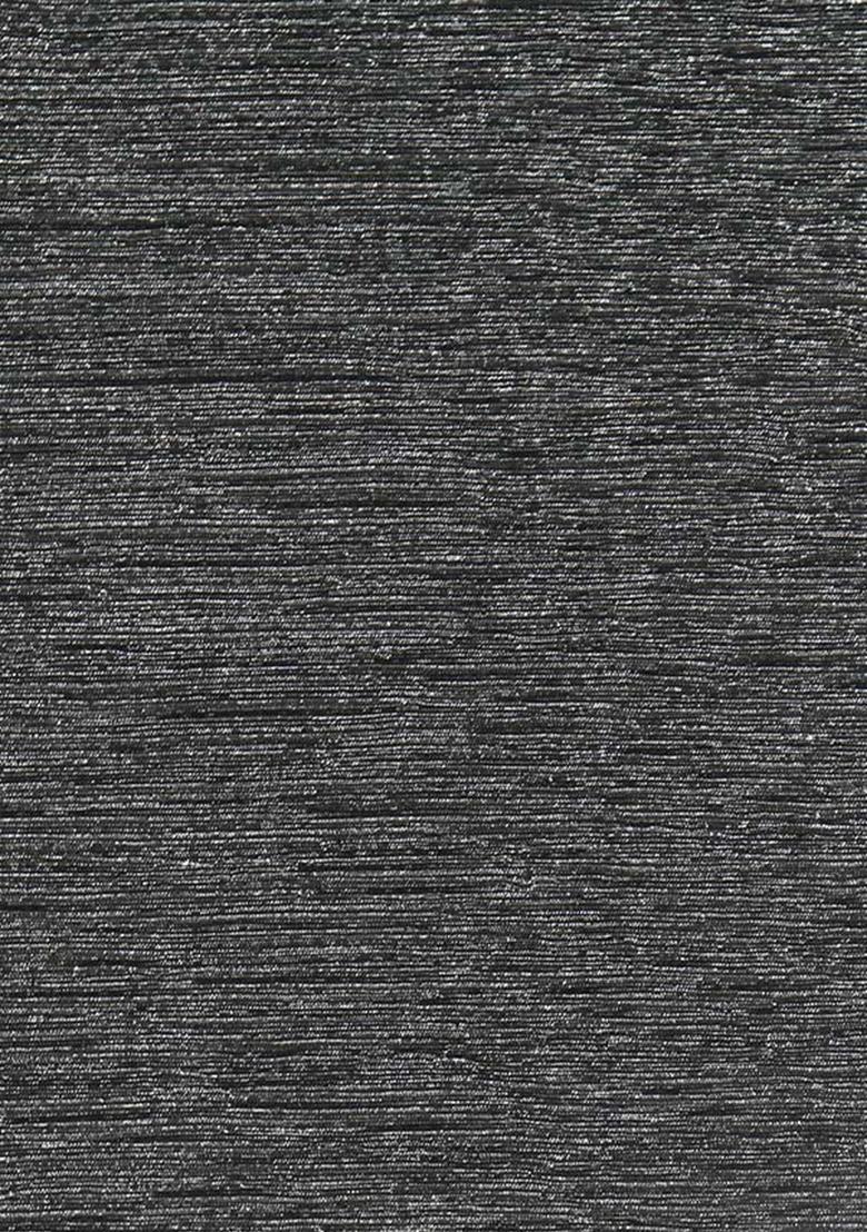 Black Lurex Pleated Knit Fusion Set - Indya