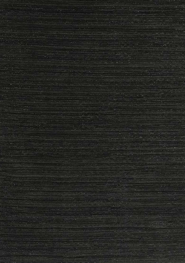 Black Embellished Lurex Fusion Set - Indya