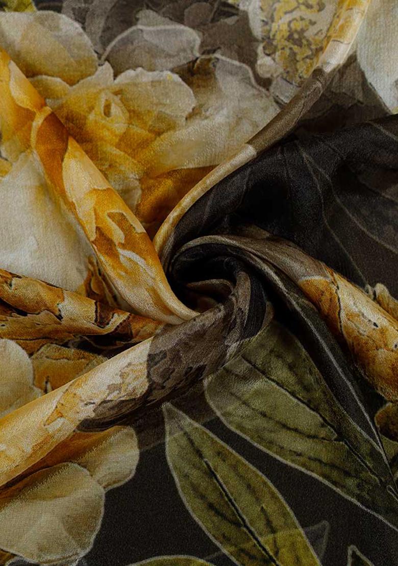 Multi Printed Chinon Fusion Set - Indya