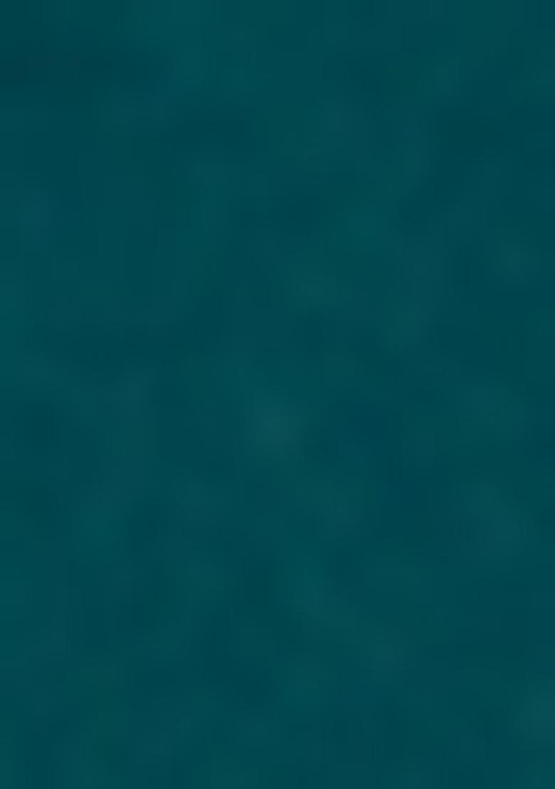 Teal Blue Printed Blouse Georgette Fusion Set