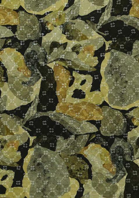 Green Solid Chiffon Pre Draped Saree Set