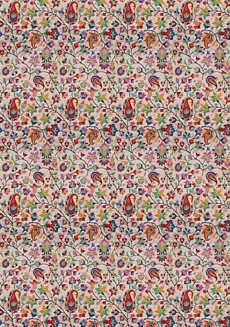 Multicolor Printed Fusion Set - Indya