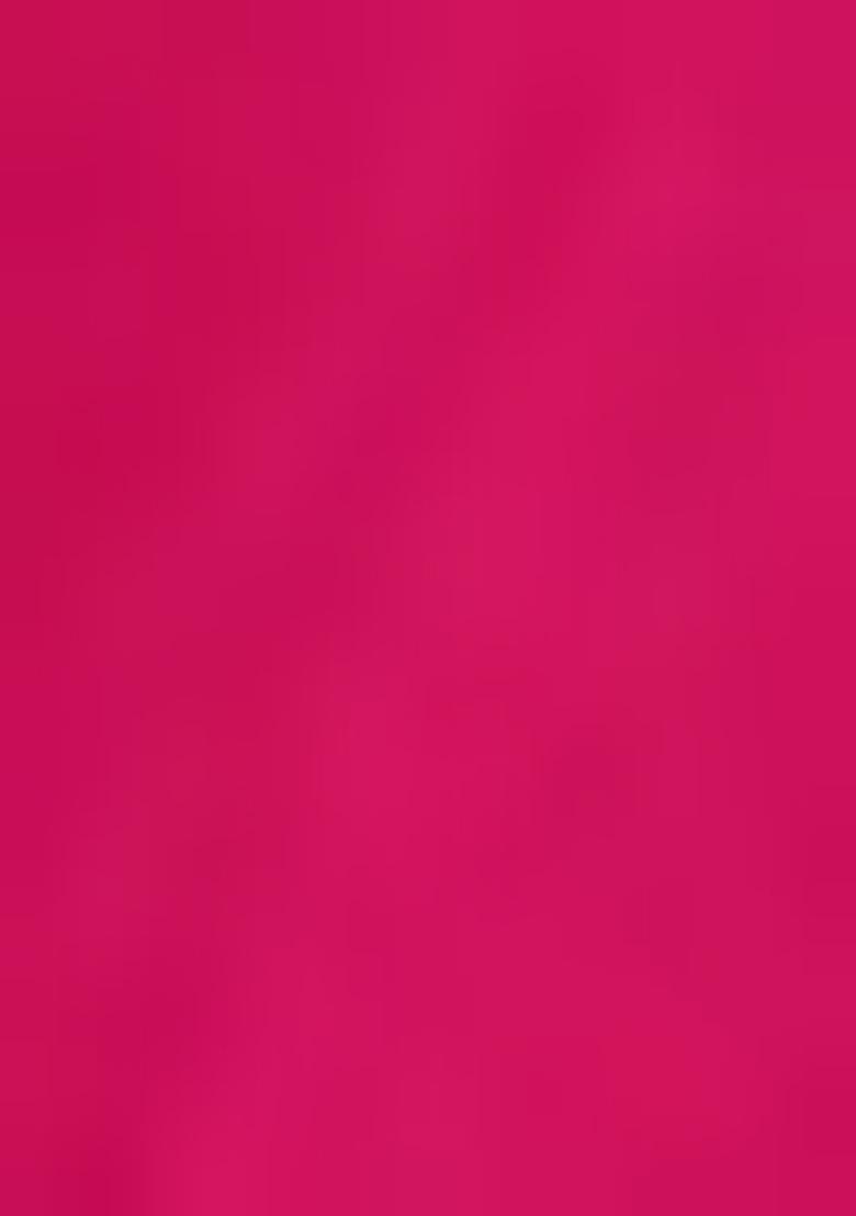 Pink Printed Satin Pre Draped Saree Set