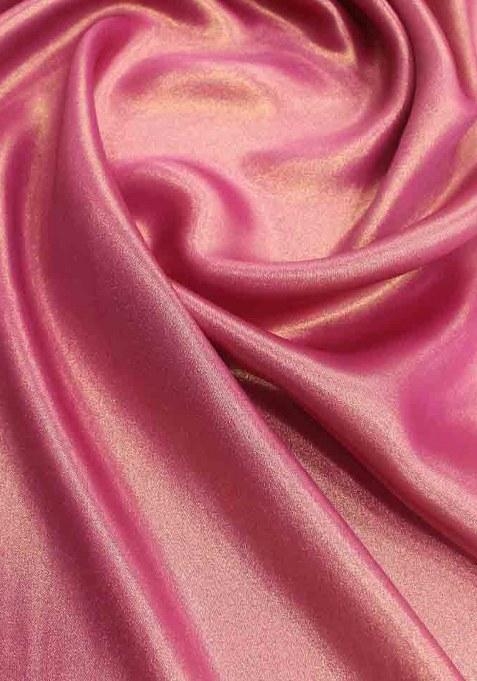 Light Pink Solid Georgette Lehenga Set