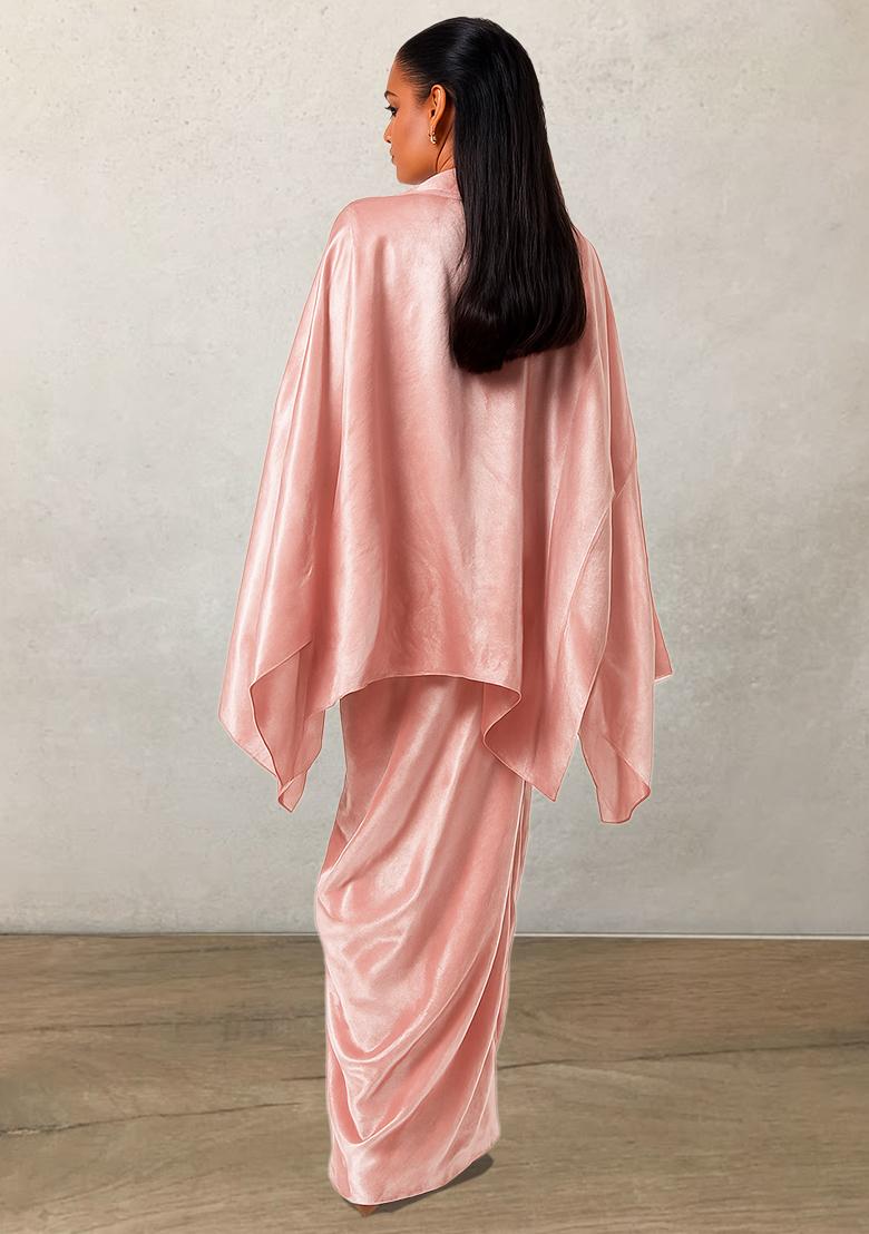 Pink Solid Tissue Fusion Set - Indya