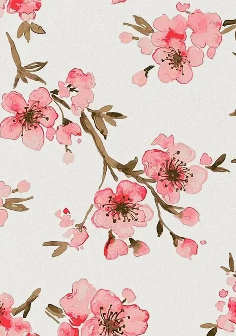 White Floral Print Satin Fusion Set - Indya