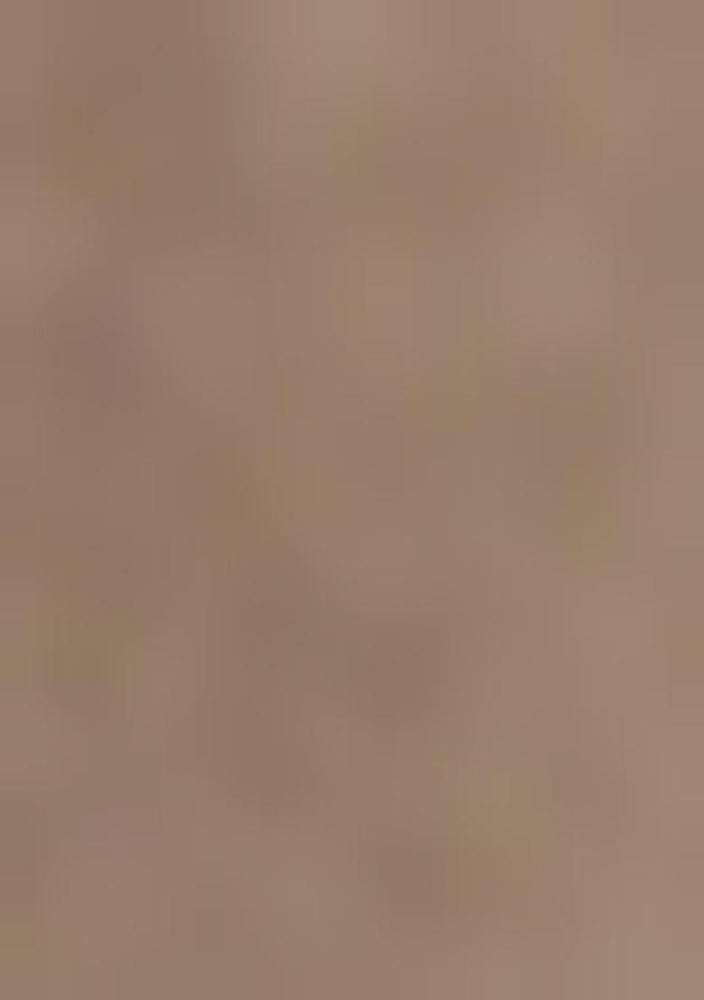 Brown Embellished Linen Kurta Set - Indya