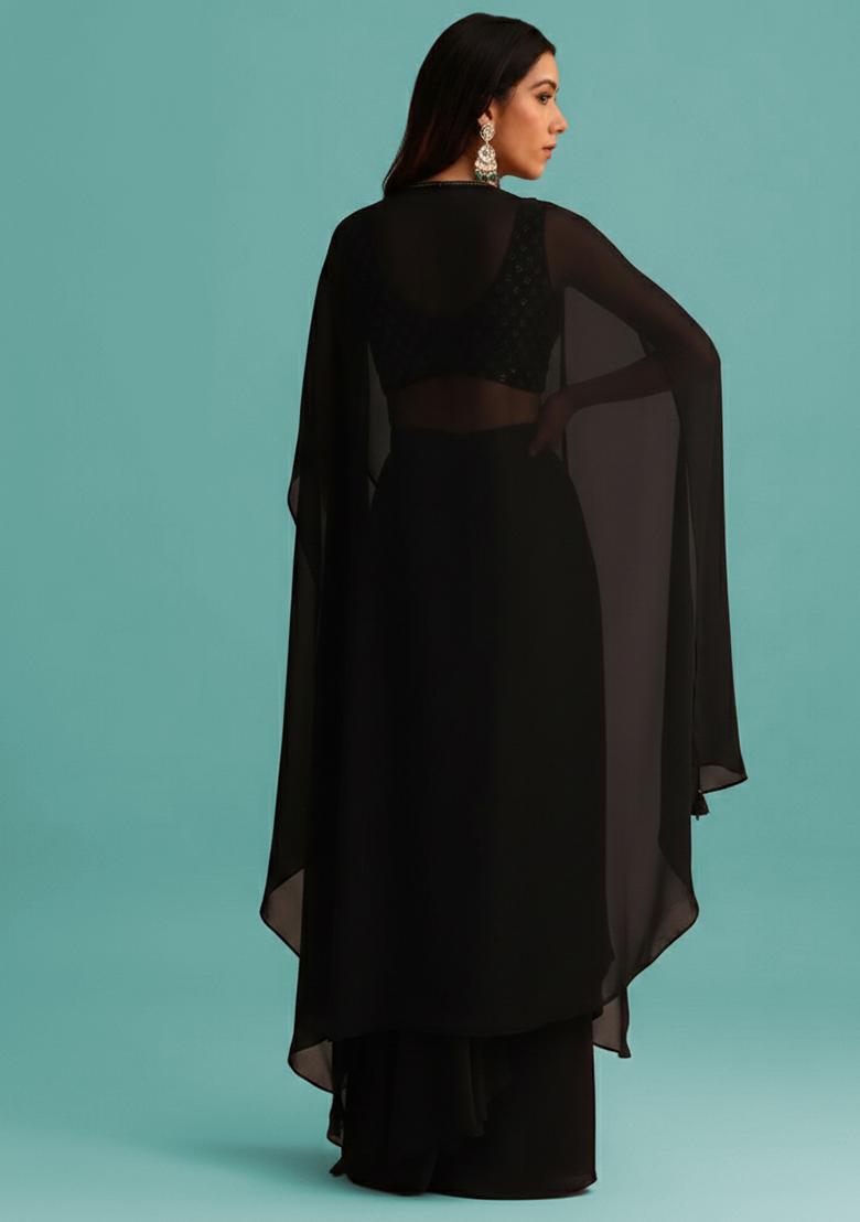 Black Silk Fusion Set - Indya
