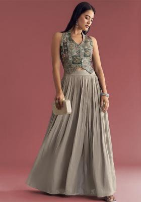 Stone Grey Silk Fusion Set