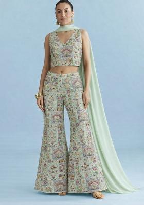 Mint Green Silk Fusion Set