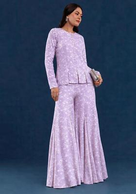 Lavender Jacquard Tissue Fusion Set