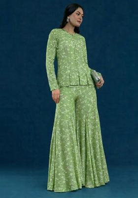 Green Jacquard Tissue Fusion Set