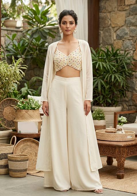 Ivory Handwork Fusion Set