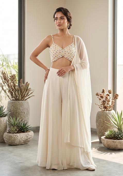 Ivory Handwork Fusion Set