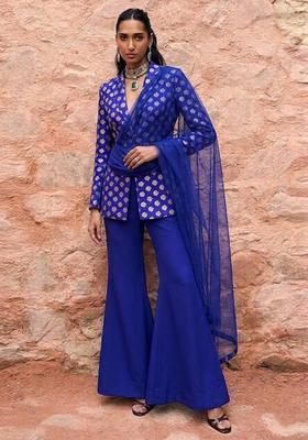 Royal Purple Brocade Fusion Set