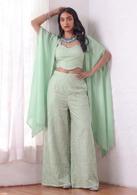 Mint Green Silk Fusion Set