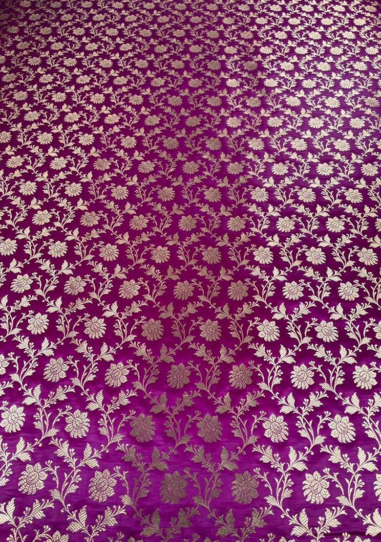 Pink Silk Fusion Set with Embroidered for Diwali | Wedding & Festive Wear - Indya