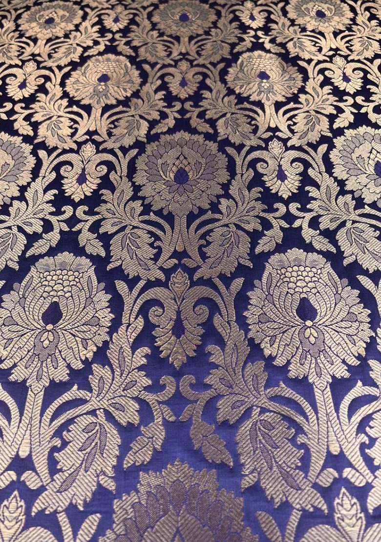 Purple Brocade Fusion Set for Diwali | Wedding & Festive Wear - Indya