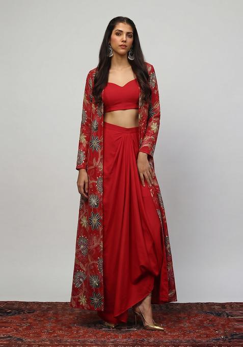 Red Sequin Tissue Fusion Set