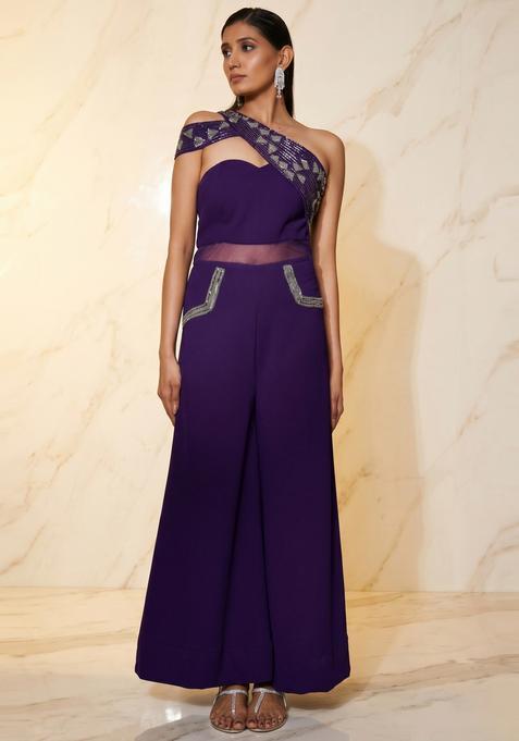 Dark Purple Handwork Fusion Set