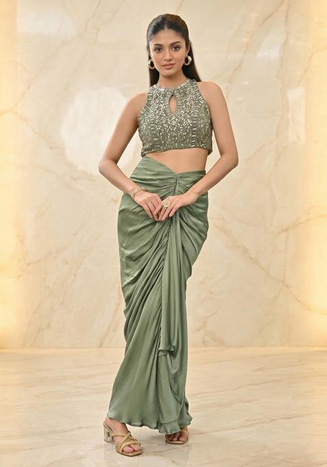 Sage Green Handwork Fusion Set