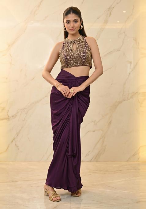 Deep Purple Handwork Fusion Set