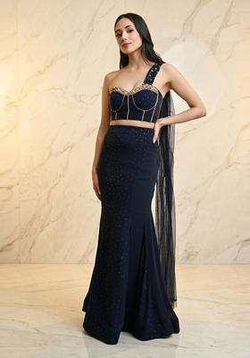 Black Handwork Fusion Set